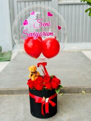 Sevgiliye balon kutusu
