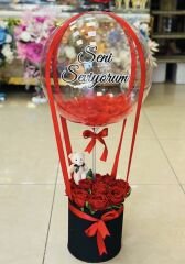 Sevgiliye balon kutusu